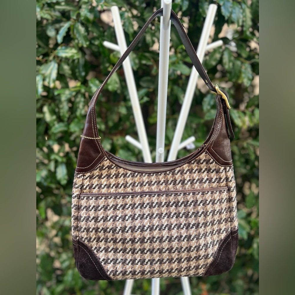 SOLD—Coach Y2K Hampton Houndstooth